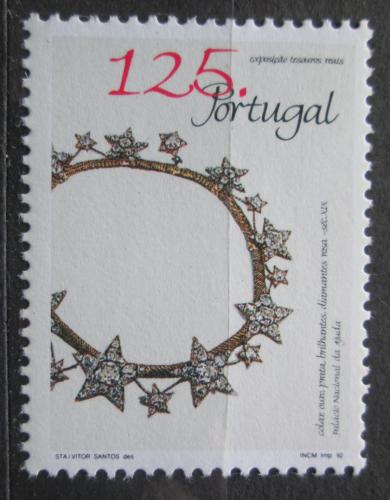 Poštová známka Portugalsko 1992 Náhrdelník Mi# 1906 A
