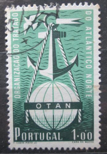 Poštová známka Portugalsko 1952 OTAN, 3. výroèie Mi# 778