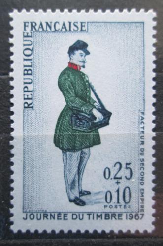 Poštová známka Francúzsko 1967 Poštovní doruèovatel Mi# 1574