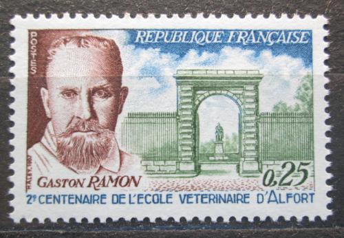 Poštová známka Francúzsko 1967 Gaston Ramon, veterináø Mi# 1584