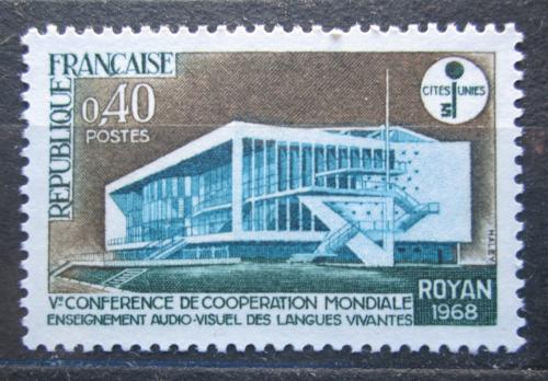 Poštová známka Francúzsko 1968 Kongresová hala v Royan Mi# 1620