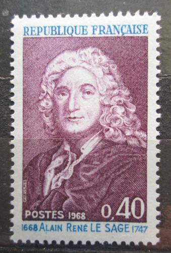 Poštová známka Francúzsko 1968 Alain-René Lesage, spisovatel Mi# 1623