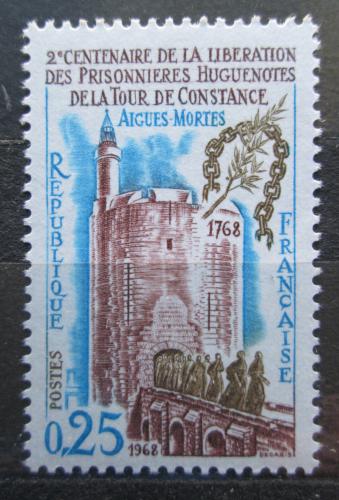 Poštová známka Francúzsko 1968 Oslobodenie Hugenotù, 200. výroèie Mi# 1633
