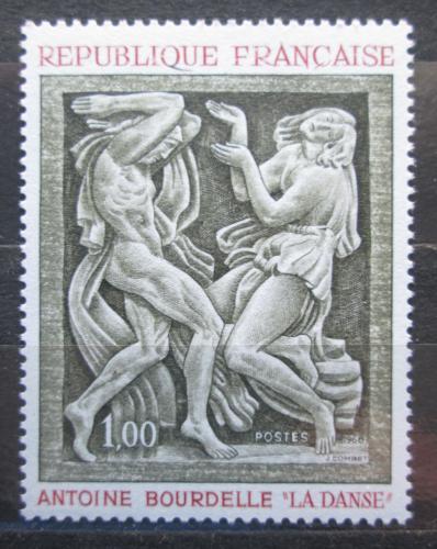 Poštová známka Francúzsko 1968 Umenie, Antoine Bourdelle Mi# 1640