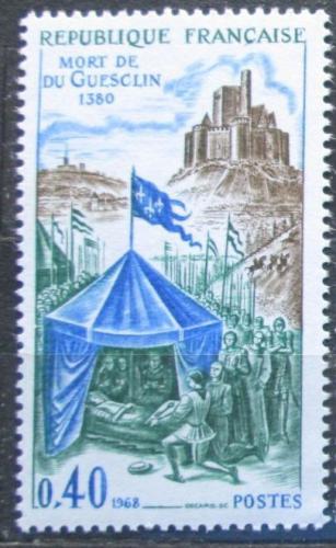Poštová známka Francúzsko 1968 Smrt Bertranda du Guesclin Mi# 1645