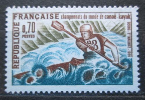 Poštová známka Francúzsko 1969 MS v jízdì na kajaku Mi# 1678