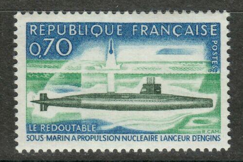 Poštová známka Francúzsko 1969 Ponorka Redoutable Mi# 1686