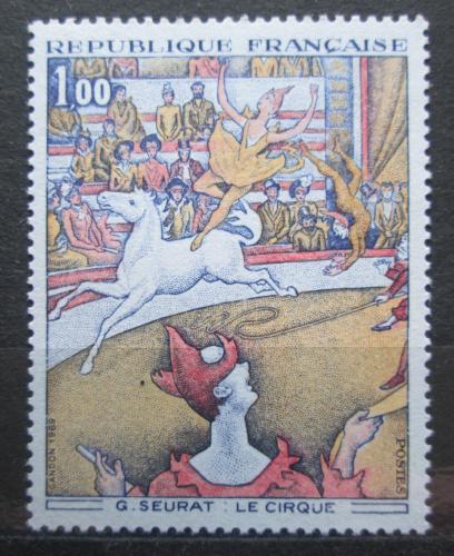 Poštová známka Francúzsko 1969 Umenie, Georges Seurat Mi# 1687