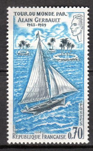 Poštová známka Francúzsko 1970 Plachetnice Mi# 1694