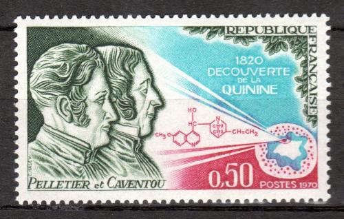 Poštová známka Francúzsko 1970 Objevení chininu Mi# 1703