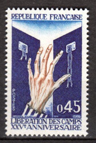Poštová známka Francúzsko 1970 Oslobodenie koncentraèních táborù Mi# 1718