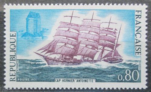 Poštová známka Francúzsko 1971 Plachetnice Antoinette Mi# 1745