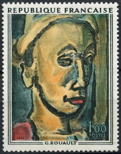 Poštová známka Francúzsko 1971 Umenie, Georges Rouault Mi# 1754