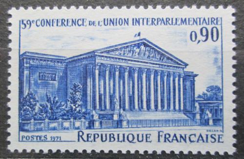Poštová známka Francúzsko 1971 Budova parlamentu Mi# 1766
