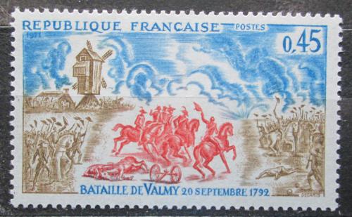 Po�tov� zn�mka Franc�zsko 1971 Bitka u Valmy Mi# 1767