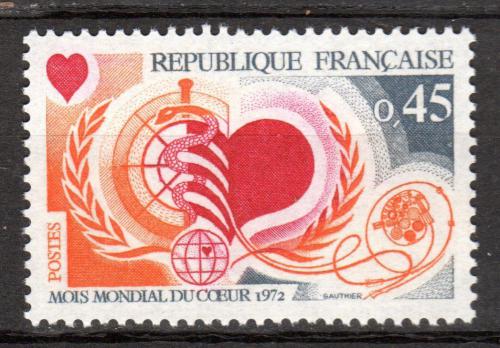 Poštová známka Francúzsko 1972 Mìsíc srdce Mi# 1785