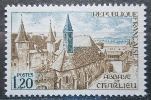 Poštová známka Francúzsko 1972 Opatství Charlieu Mi# 1790