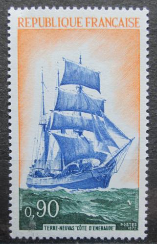 Poštová známka Francúzsko 1972 Plachetnice Côte d’Emeraude Mi# 1792