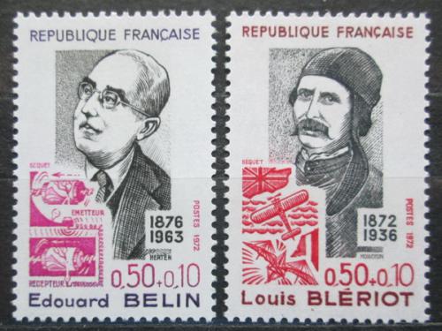 Poštové známky Francúzsko 1972 Osobnosti Mi# 1799-1800