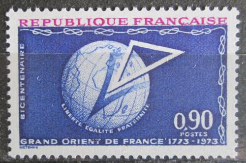 Poštová známka Francúzsko 1973 Zemìkoule Mi# 1830