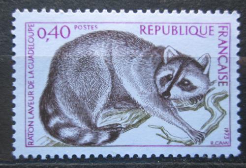 Poštová známka Francúzsko 1973 Mýval Mi# 1843