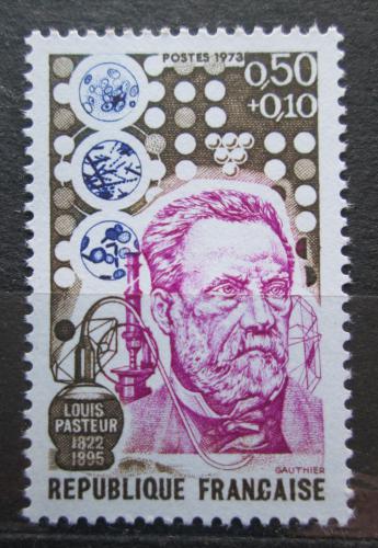 Poštová známka Francúzsko 1973 Louis Pasteur, chemik Mi# 1848