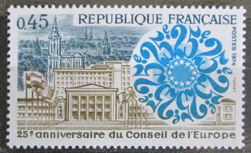 Poštová známka Francúzsko 1974 Evropská rada, 25. výroèie Mi# 1872