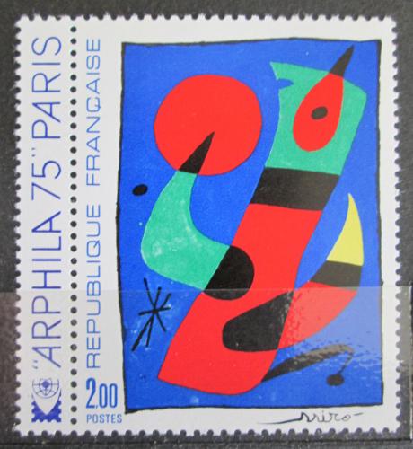 Poštová známka Francúzsko 1974 Umenie, Joan Miró Mi# 1885