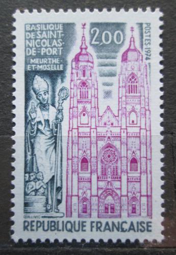 Poštová známka Francúzsko 1974 Bazilika v Saint-Nicolas-de-Port Mi# 1891