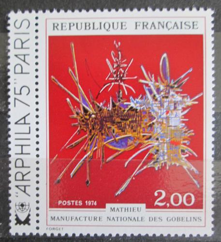 Poštová známka Francúzsko 1974 Gobelín, Georges Mathieu Mi# 1894