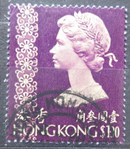 Poštová známka Hongkong 1973 Krá¾ovna Alžbeta II. Mi# 277