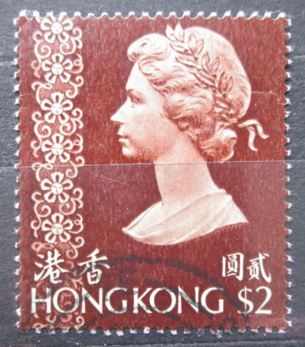 Poštová známka Hongkong 1973 Krá¾ovna Alžbeta II. Mi# 278