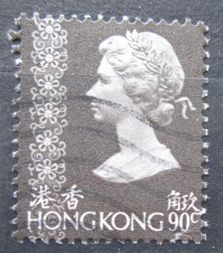 Poštová známka Hongkong 1981 Krá¾ovna Alžbeta II. Mi# 375