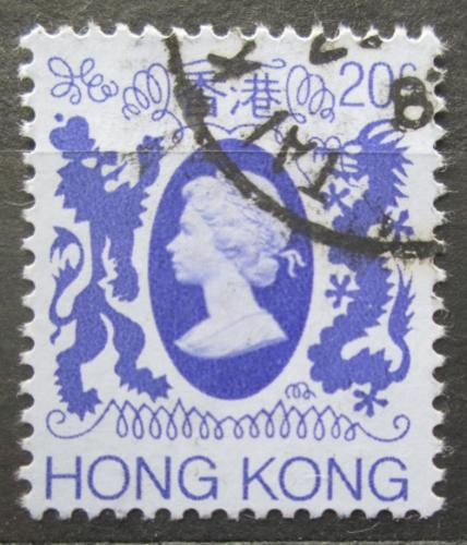 Poštová známka Hongkong 1982 Krá¾ovna Alžbeta II. Mi# 389 