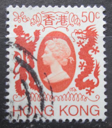 Poštová známka Hongkong 1982 Krá¾ovna Alžbeta II. Mi# 392
