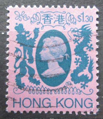 Poštová známka Hongkong 1982 Krá¾ovna Alžbeta II. Mi# 398