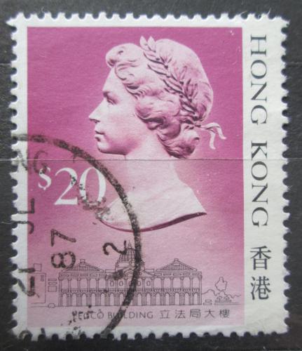 Poštová známka Hongkong 1987 Krá¾ovna Alžbeta II. Mi# 520 Kat 7.50€