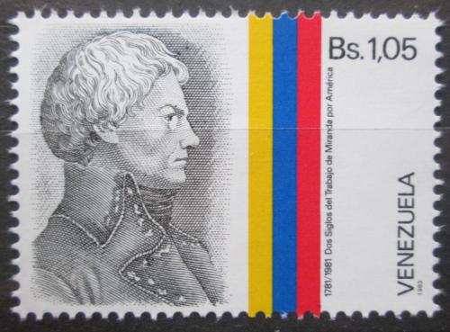 Poštová známka Venezuela 1986 Francisco de Miranda Mi# 2341