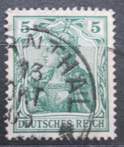 Poštová známka Nemecko 1902 Germania Mi# 70