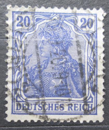 Poštová známka Nemecko 1902 Germania Mi# 72