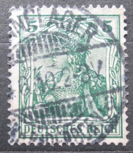 Poštová známka Nemecko 1905 Germania Mi# 85 I