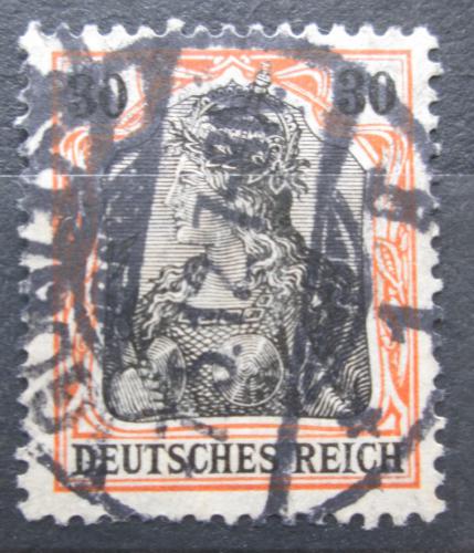 Poštová známka Nemecko 1905 Germania Mi# 89 I 