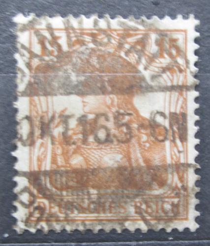 Poštová známka Nemecko 1916 Germania Mi# 100
