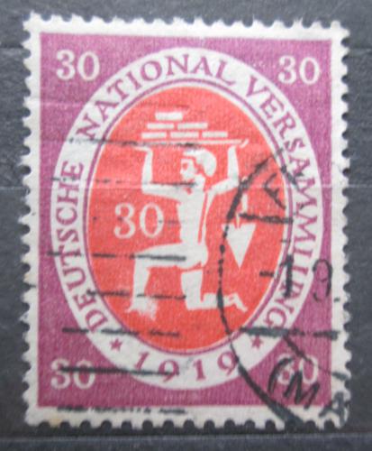 Poštová známka Nemecko 1920 Zedník Mi# 110