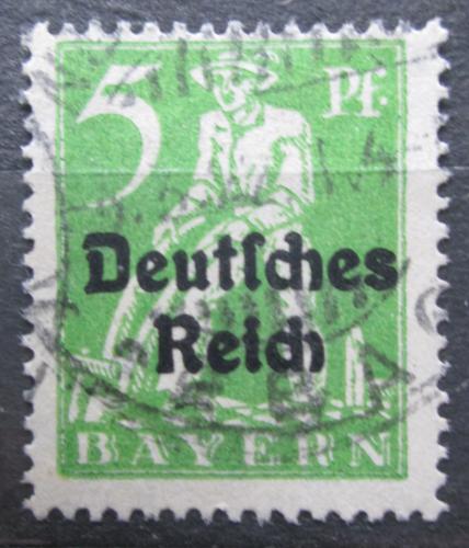 Poštová známka Nemecko 1920 Oráè pretlaè Mi# 119