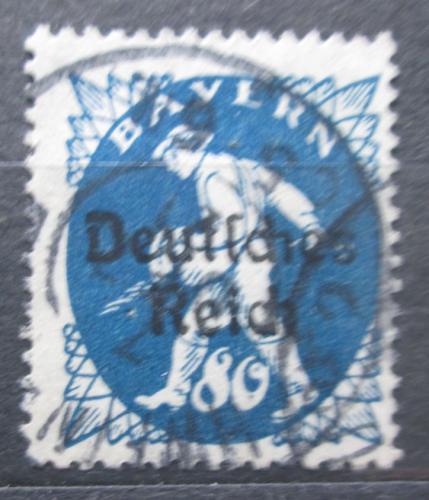 Poštová známka Nemecko 1920 Rozsévaè pretlaè Mi# 128