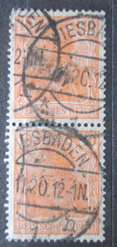 Poštové známky Nemecko 1920 Germania pár Mi# 141