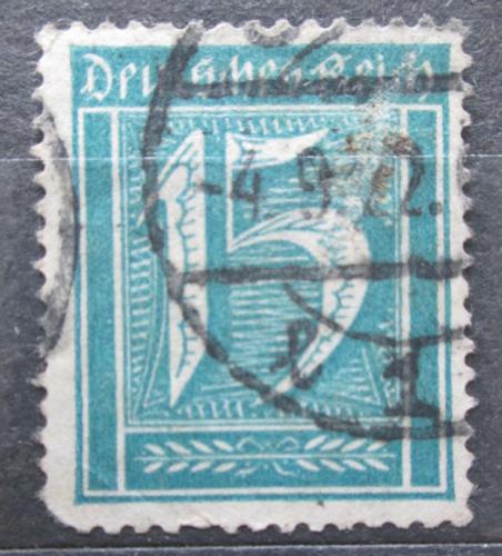 Poštová známka Nemecko 1921 Nominálna hodnota Mi# 160