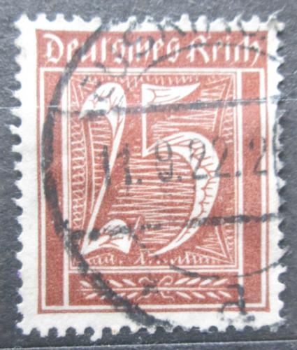 Poštová známka Nemecko 1921 Nominálna hodnota Mi# 161