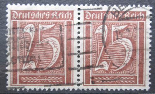 Poštové známky Nemecko 1921 Nominálna hodnota pár Mi# 161